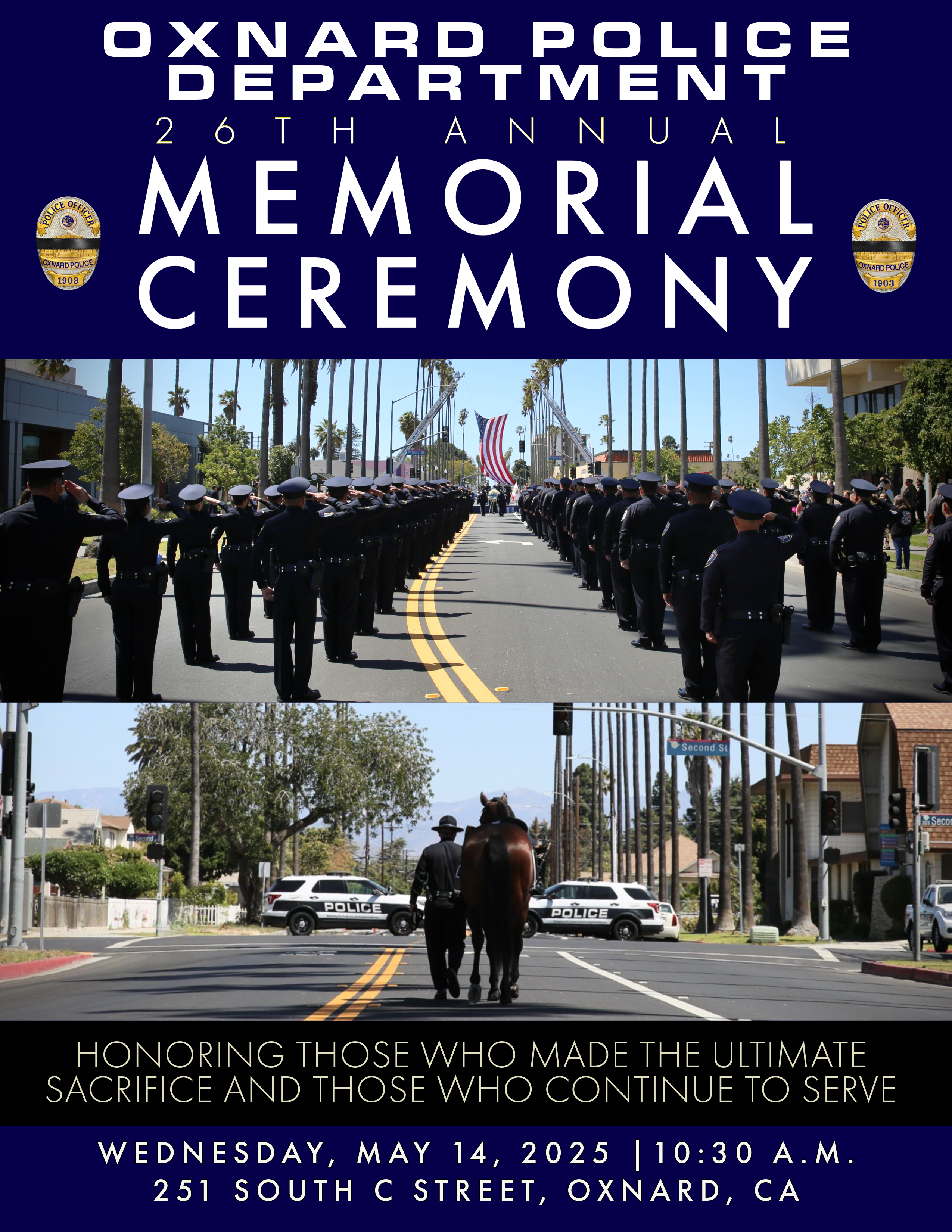 OXPD memorial 24 (5).localizar y arrestar proactivamente a los responsables de robos de vehículos en Oxnard